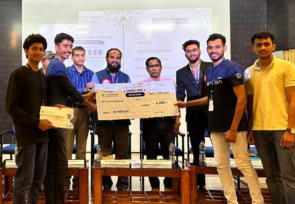 24-Hour Inter-college Hackathon - Srinivas Institute, Mangalore (2024)